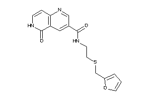 Image of N-[2-(2-furfurylthio)ethyl]-5-keto-6H-1,6-naphthyridine-3-carboxamide