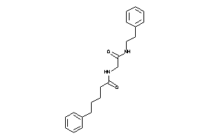 N-[2-keto-2-(phenethylamino)ethyl]-5-phenyl-valeramide