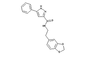 N-homopiperonyl-5-phenyl-1H-pyrazole-3-carboxamide