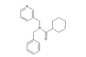 Image of N-benzyl-N-(3-pyridylmethyl)cyclohexanecarboxamide