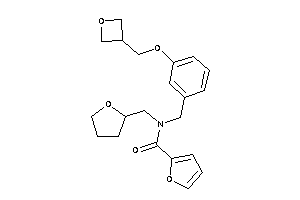 Image of N-[3-(oxetan-3-ylmethoxy)benzyl]-N-(tetrahydrofurfuryl)-2-furamide