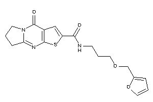 N-[3-(2-furfuryloxy)propyl]-keto-BLAHcarboxamide
