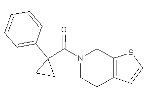 5,7-dihydro-4H-thieno[2,3-c]pyridin-6-yl-(1-phenylcyclopropyl)methanone