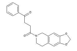 1-(7,8-dihydro-5H-[1,3]dioxolo[4,5-g]isoquinolin-6-yl)-4-phenyl-butane-1,4-dione