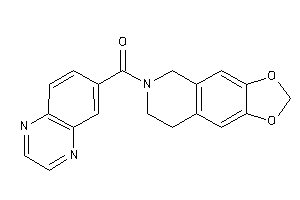 7,8-dihydro-5H-[1,3]dioxolo[4,5-g]isoquinolin-6-yl(quinoxalin-6-yl)methanone