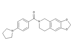 7,8-dihydro-5H-[1,3]dioxolo[4,5-g]isoquinolin-6-yl-(4-pyrrolidinophenyl)methanone