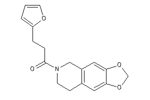 1-(7,8-dihydro-5H-[1,3]dioxolo[4,5-g]isoquinolin-6-yl)-3-(2-furyl)propan-1-one