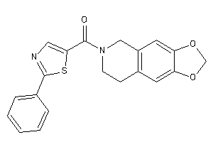 7,8-dihydro-5H-[1,3]dioxolo[4,5-g]isoquinolin-6-yl-(2-phenylthiazol-5-yl)methanone
