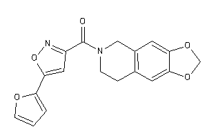 7,8-dihydro-5H-[1,3]dioxolo[4,5-g]isoquinolin-6-yl-[5-(2-furyl)isoxazol-3-yl]methanone