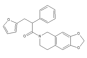 1-(7,8-dihydro-5H-[1,3]dioxolo[4,5-g]isoquinolin-6-yl)-3-(2-furyl)-2-phenyl-propan-1-one
