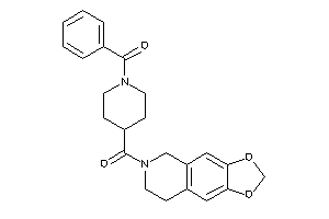 (1-benzoyl-4-piperidyl)-(7,8-dihydro-5H-[1,3]dioxolo[4,5-g]isoquinolin-6-yl)methanone
