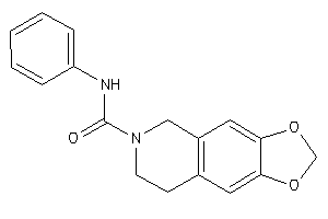 N-phenyl-7,8-dihydro-5H-[1,3]dioxolo[4,5-g]isoquinoline-6-carboxamide