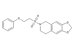 6-(2-phenoxyethylsulfonyl)-7,8-dihydro-5H-[1,3]dioxolo[4,5-g]isoquinoline