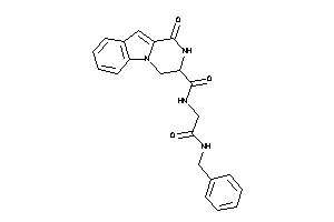 N-[2-(benzylamino)-2-keto-ethyl]-1-keto-3,4-dihydro-2H-pyrazino[1,2-a]indole-3-carboxamide