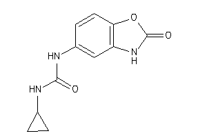 Image of 1-cyclopropyl-3-(2-keto-3H-1,3-benzoxazol-5-yl)urea