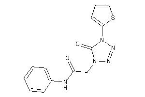2-[5-keto-4-(2-thienyl)tetrazol-1-yl]-N-phenyl-acetamide