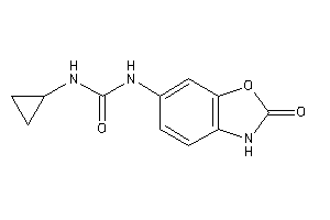 1-cyclopropyl-3-(2-keto-3H-1,3-benzoxazol-6-yl)urea