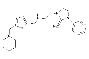 2-(2-methylene-3-phenyl-imidazolidin-1-yl)ethyl-[[5-(piperidinomethyl)-2-furyl]methyl]amine