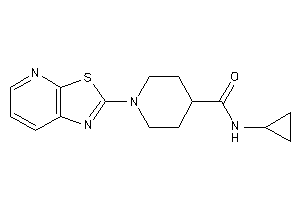 N-cyclopropyl-1-thiazolo[5,4-b]pyridin-2-yl-isonipecotamide