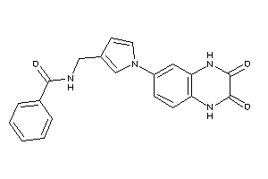 N-[[1-(2,3-diketo-1,4-dihydroquinoxalin-6-yl)pyrrol-3-yl]methyl]benzamide