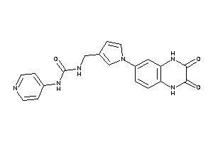 Image of 1-[[1-(2,3-diketo-1,4-dihydroquinoxalin-6-yl)pyrrol-3-yl]methyl]-3-(4-pyridyl)urea
