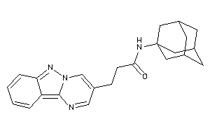 Image of N-(1-adamantyl)-3-pyrimido[1,2-b]indazol-3-yl-propionamide