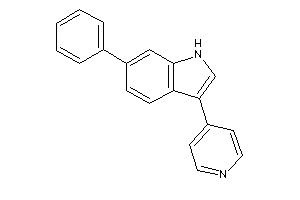 Image of 6-phenyl-3-(4-pyridyl)-1H-indole