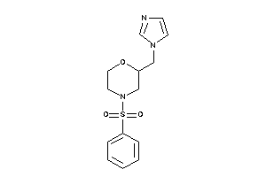 4-besyl-2-(imidazol-1-ylmethyl)morpholine