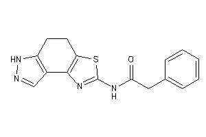 N-(5,6-dihydro-4H-pyrazolo[4,3-e][1,3]benzothiazol-2-yl)-2-phenyl-acetamide