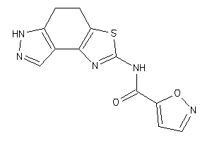 Image of N-(5,6-dihydro-4H-pyrazolo[4,3-e][1,3]benzothiazol-2-yl)isoxazole-5-carboxamide