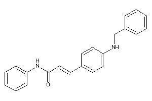 3-[4-(benzylamino)phenyl]-N-phenyl-acrylamide