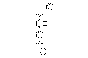 Image of 2-[5-(phenylcarbamoyl)-2-pyridyl]-2,5-diazabicyclo[4.2.0]octane-5-carboxylic Acid Benzyl Ester