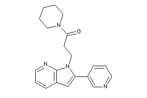 Image of 1-piperidino-3-[2-(3-pyridyl)pyrrolo[2,3-b]pyridin-1-yl]propan-1-one