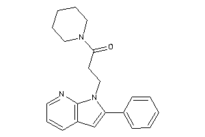 Image of 3-(2-phenylpyrrolo[2,3-b]pyridin-1-yl)-1-piperidino-propan-1-one