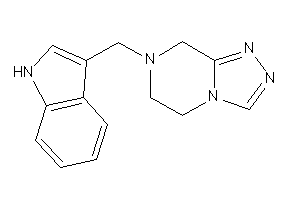 7-(1H-indol-3-ylmethyl)-6,8-dihydro-5H-[1,2,4]triazolo[4,3-a]pyrazine