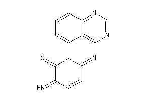 2-imino-5-quinazolin-4-ylimino-cyclohex-3-en-1-one