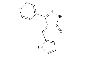 Image of 5-phenyl-4-(1H-pyrrol-2-ylmethylene)-2-pyrazolin-3-one