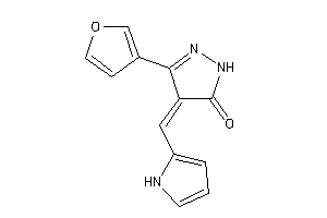 5-(3-furyl)-4-(1H-pyrrol-2-ylmethylene)-2-pyrazolin-3-one