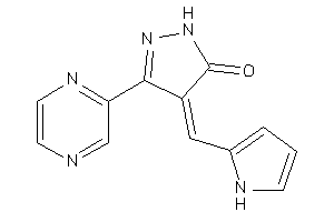 5-pyrazin-2-yl-4-(1H-pyrrol-2-ylmethylene)-2-pyrazolin-3-one