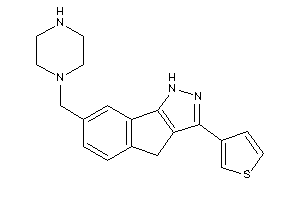 7-(piperazinomethyl)-3-(3-thienyl)-1,4-dihydroindeno[1,2-c]pyrazole