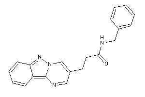 Image of N-benzyl-3-pyrimido[1,2-b]indazol-3-yl-propionamide