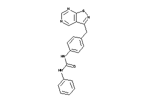 Image of 1-[4-(isothiazolo[5,4-d]pyrimidin-3-ylmethyl)phenyl]-3-phenyl-urea