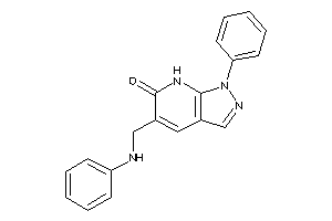 5-(anilinomethyl)-1-phenyl-7H-pyrazolo[3,4-b]pyridin-6-one