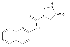 Image of 5-keto-N-(1,8-naphthyridin-2-yl)pyrrolidine-3-carboxamide