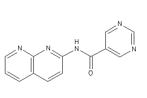 N-(1,8-naphthyridin-2-yl)pyrimidine-5-carboxamide