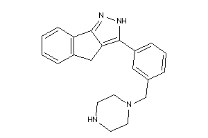 Image of 3-[3-(piperazinomethyl)phenyl]-2,4-dihydroindeno[1,2-c]pyrazole