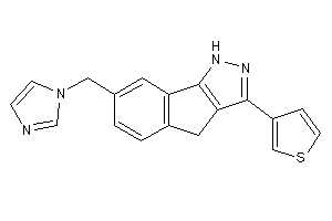 7-(imidazol-1-ylmethyl)-3-(3-thienyl)-1,4-dihydroindeno[1,2-c]pyrazole