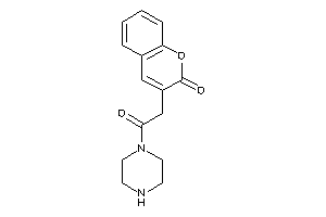 3-(2-keto-2-piperazino-ethyl)coumarin