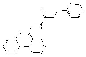 Image of N-(9-phenanthrylmethyl)-3-phenyl-propionamide