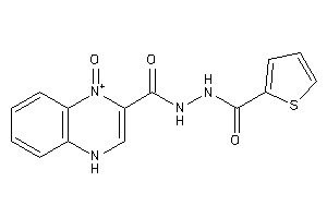 1-keto-N'-(2-thenoyl)-4H-quinoxalin-1-ium-2-carbohydrazide